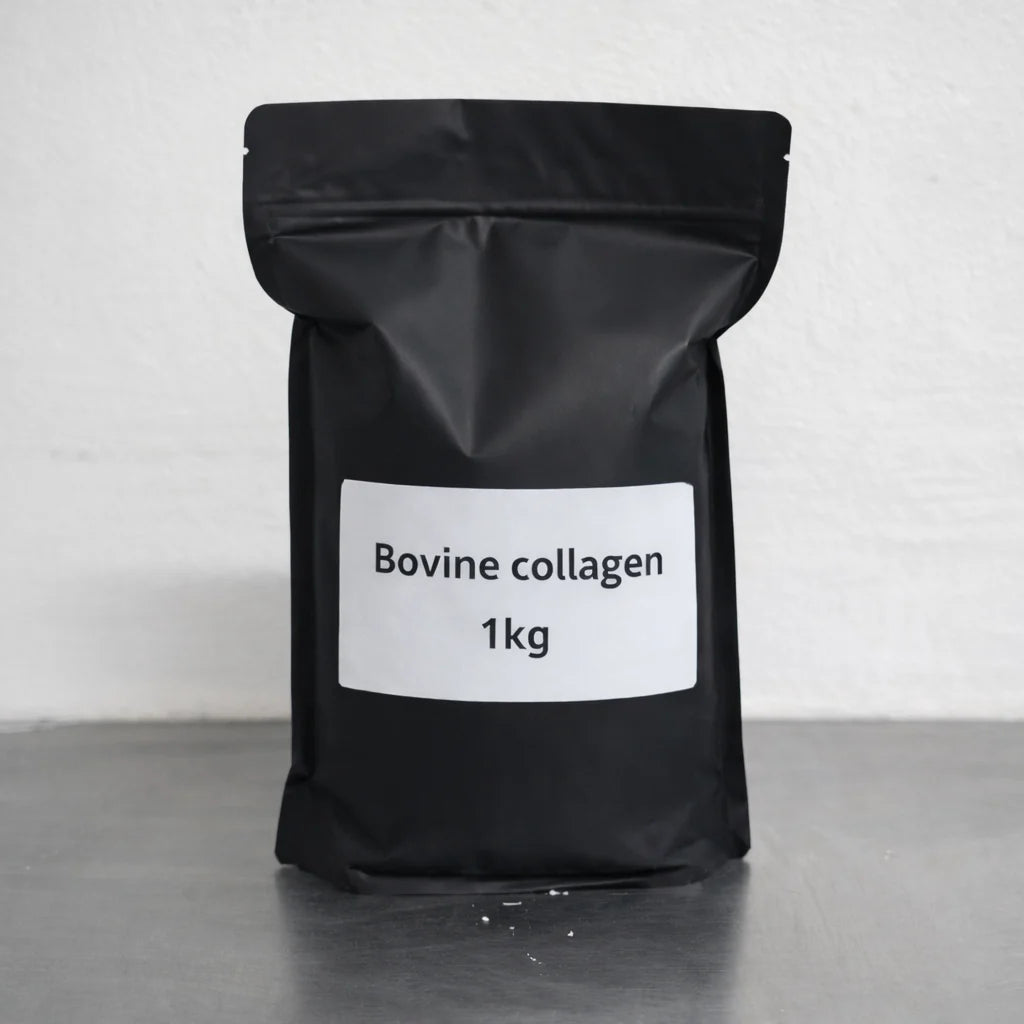 Campher Goods bovine collagen 1kg pouch, hydrolyzed bovine collagen peptide powder